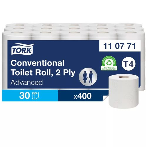 Tork Advanced kistekercses toalettpapír - 2 rétegű, 30 tekercs