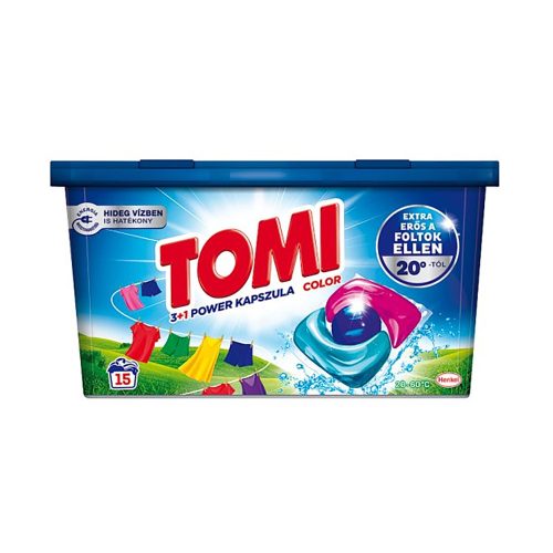 Tomi 3+1 Power mosókapszula Color 15db