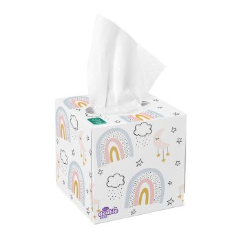 Violeta dobozos papírzsebkendő - 3 rétegű 60db