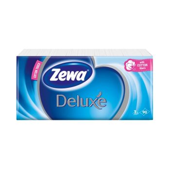 Zewa Deluxe papírzsebkendő Original - 3 rétegű 90db