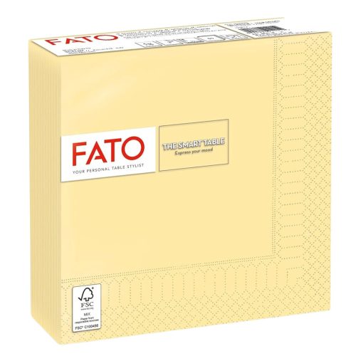 FATO Smart Table szalvéta Pezsgő - 2 rétegű, 33x33cm, 50 lap