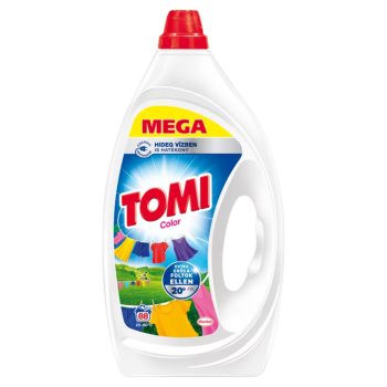 Tomi Color mosógél színes ruhákhoz - 88 mosás 3,96L