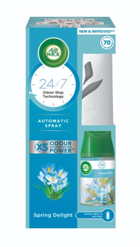 Air Wick Freshmatic készülék + 1db utántöltő Tavaszi Szellő