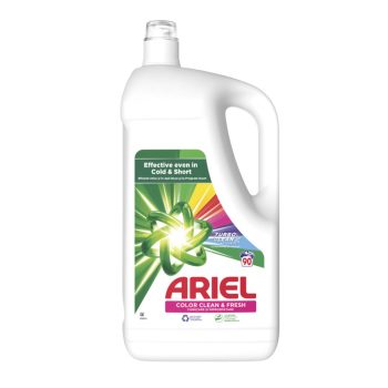   Ariel Color Clean & Fresh folyékony mosószer színes ruhákhoz - 90 mosás 4,5L