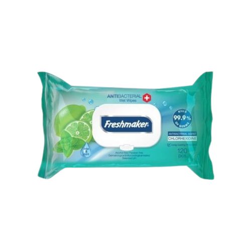Freshmaker Antibakteriális nedves törlőkendő 120db