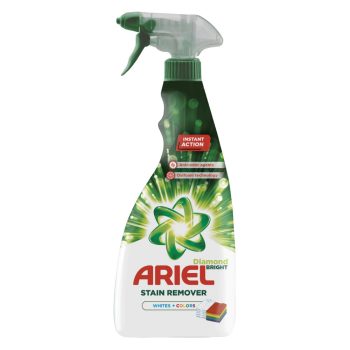   Ariel Diamond Bright Instant Action folteltávolító spray Whites + Colours 750ml
