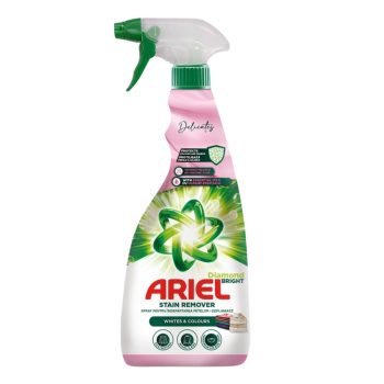   Ariel Diamond Bright Delicates folteltávolító spray Whites + Colours 750ml
