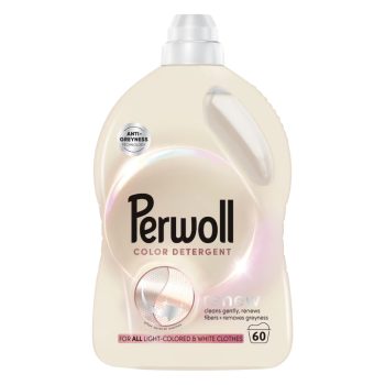   Perwoll Renew Light Colors & Whites folyékony finommosószer - 60 mosás 3L