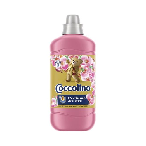 Coccolino öblitő koncentrátum Honeysuckle & Sandalwood - 51 mosás 1275ml