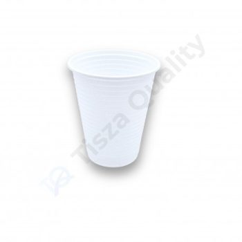 100 ml fehér pohár PS (100 db)