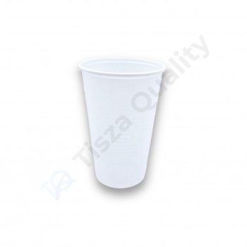 300 ml fehér pohár PP (100 db)
