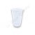 300 ml fehér pohár PP (100 db)
