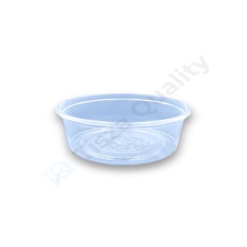 Hagner kerek tálka 150 ml, D101 mm, PP natúr - 100 db