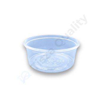 Hagner kerek tálka 200 ml, D101 mm, PP natúr - 100 db