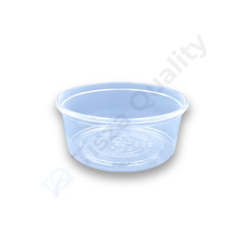 Hagner kerek tálka 200 ml, D101 mm, PP natúr - 100 db