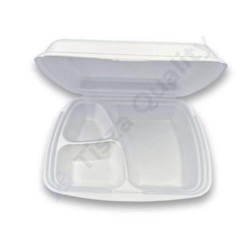 HP4/3 Habdoboz fedeles 3részes FEHÉR