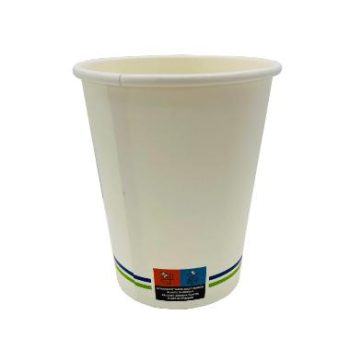   200/250 ml Papírpohár fehér Ø80mm EU SUP logóval (50 db)
