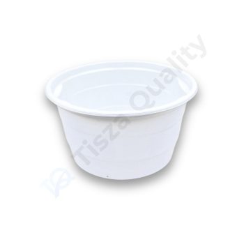   Gulyás tál PP fehér 750 ml - Többször használható - 50 db