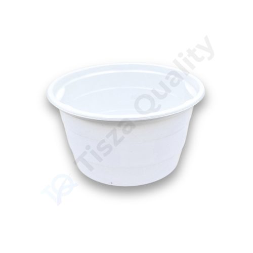 Gulyás tál PP fehér 750 ml - Többször használható - 50 db