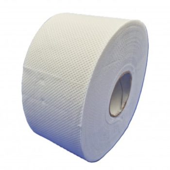   Nagytekercses toalett papír Ø19cm 2 rétegű 100%Cellulóz Fehér (100m)