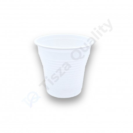 80 ml fehér pohár PS (100 db)