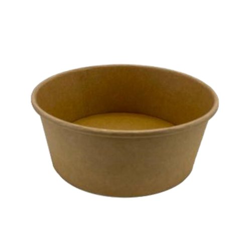 Kerek tál 800 ml, kraft, barna (Ø150mm) (50 db)