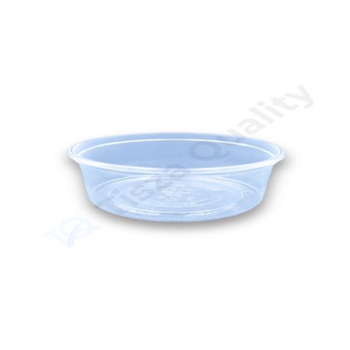 Hagner kerek tálka 125 ml, D101 mm, PP natúr - 100 db