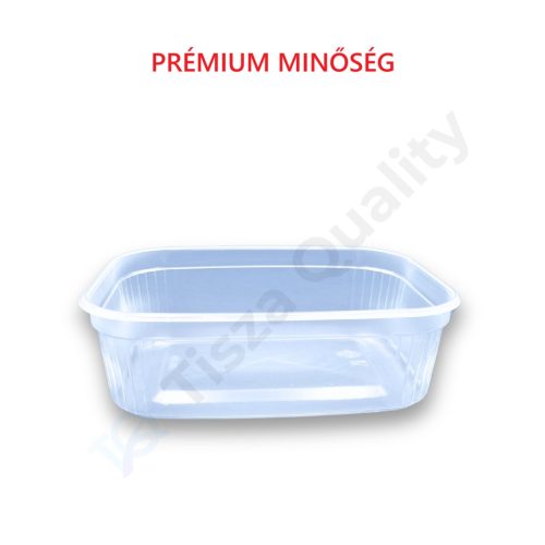 Svéd tálka PRÉMIUM 450 ml, PP víztiszta - 50 db