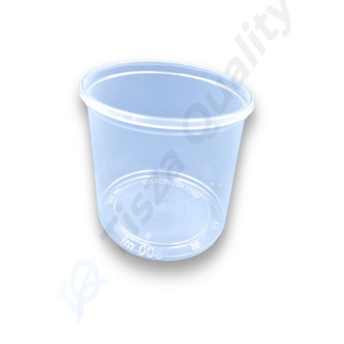 Hagner kerek tálka 500 ml, D101 mm, PP natúr - 100 db